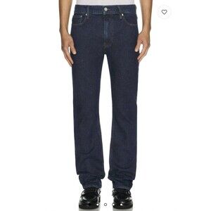 Frame Modern Straight Placid Blue Denim Stretch Jeans Men’s Size 31 (32X31) New